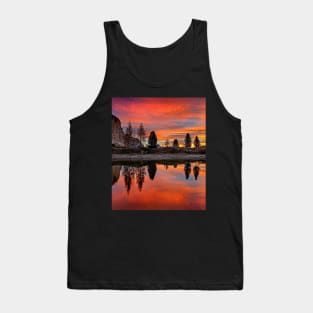 Beautiful sunset design Tank Top